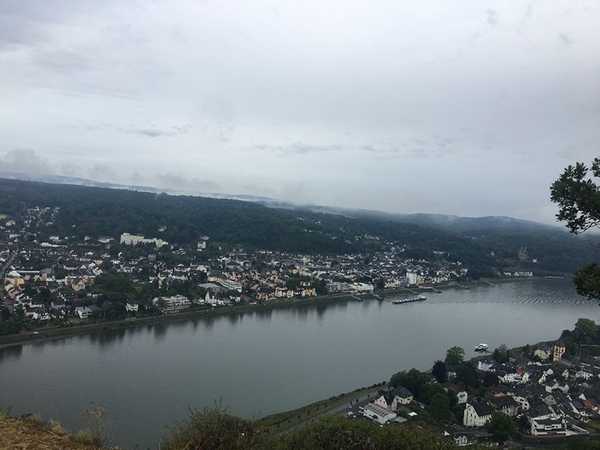 Ein Ausblick auf den Rhein.